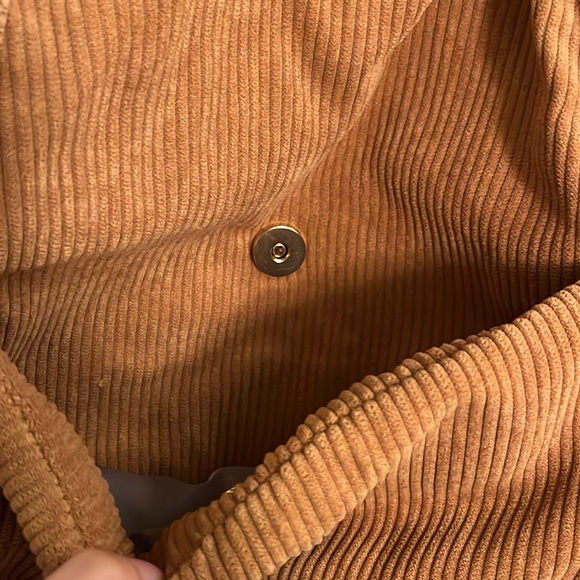 Wild Fable large tan corduroy tote - Picture 3 of 8